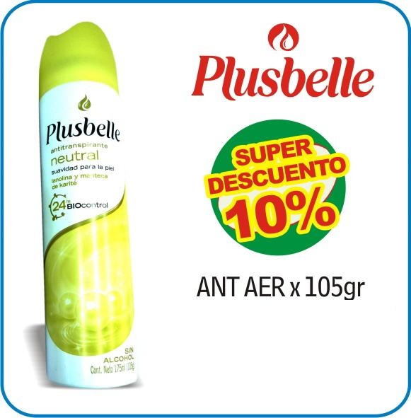 Plusbelle antitraspirante